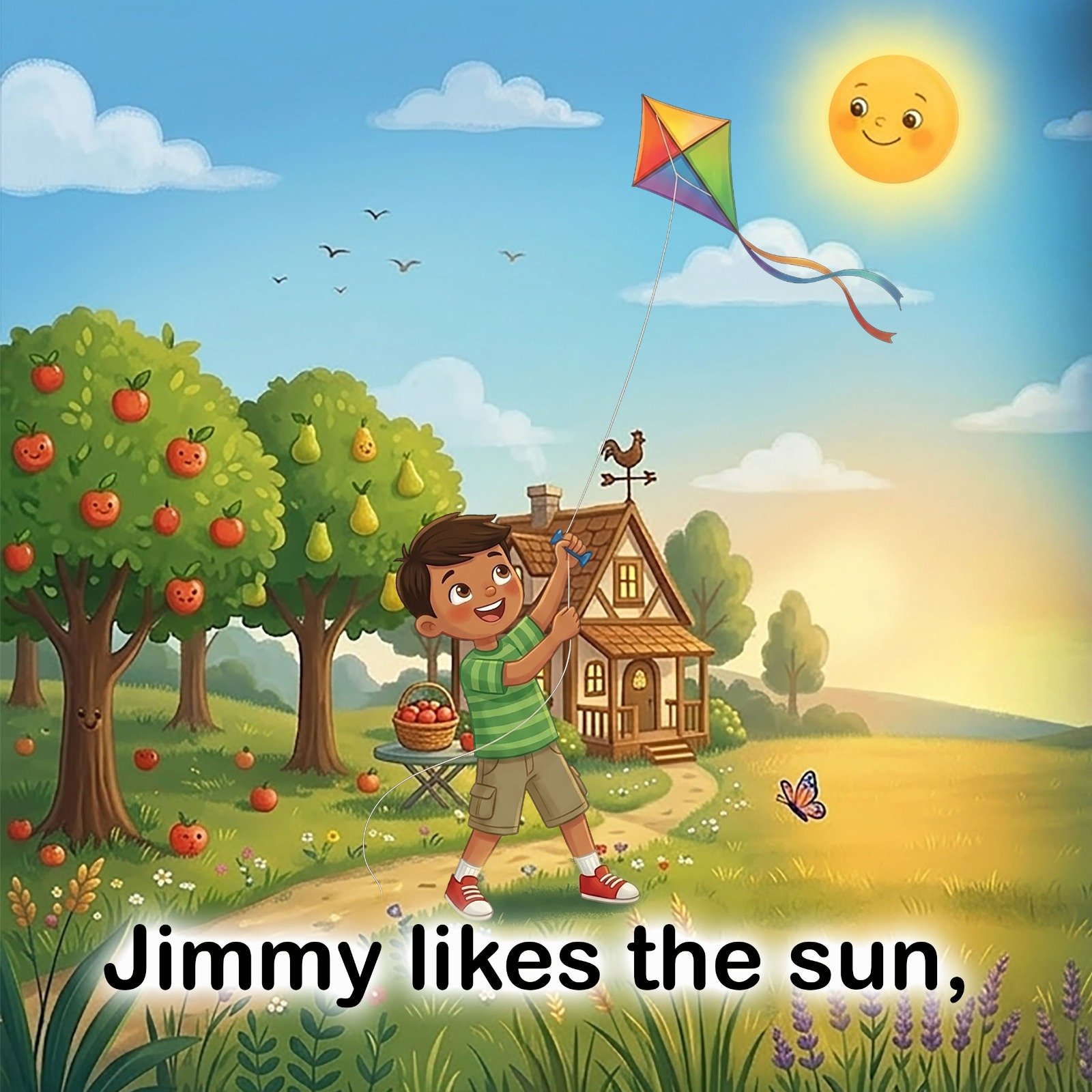 Jimmy enjoying sunshine